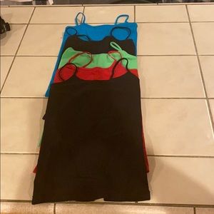 5 Malibu Sugar Camisoles Size 7-10